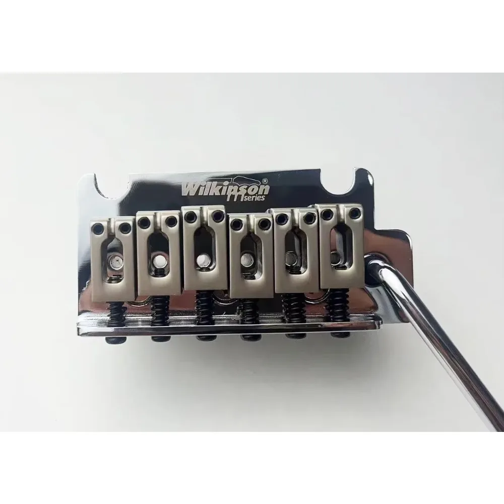 Shop Bo-Hong Store-Wilkinson Licensed 2-Point Vintage-Type WOV07 Electric Guitar Tremolo Bridge-for Guitar Equipment Accessories