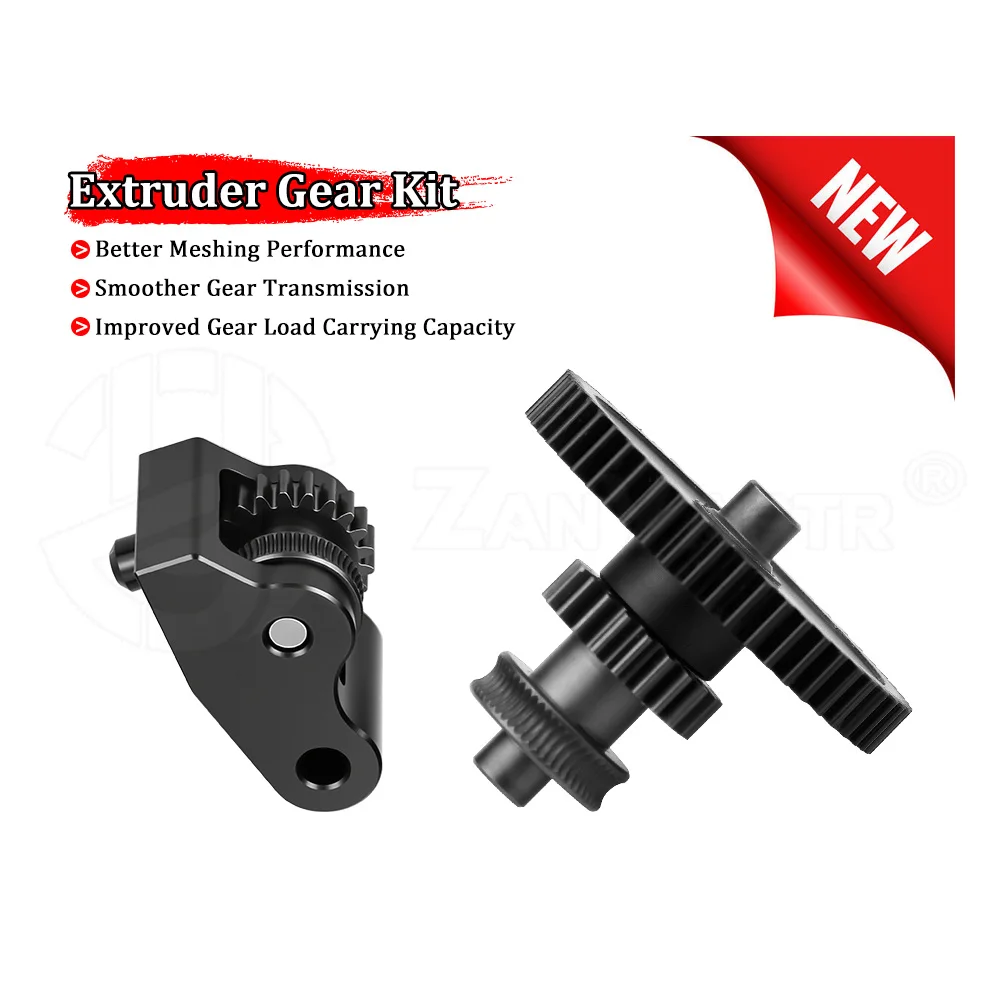 

Extruder Gear for 3d printer parts For Elegoo Centauri Carbon Hardened Steel High Precision Wear-Resist for 3d printer