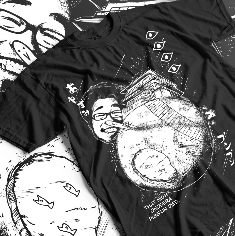 

Oyasumi Goodnight Punpun Unisex Anime Tee, Aiko Tanaka Manga Shirt, Heavy Cotton Demon Slayer Street Harajuku Cotton Large