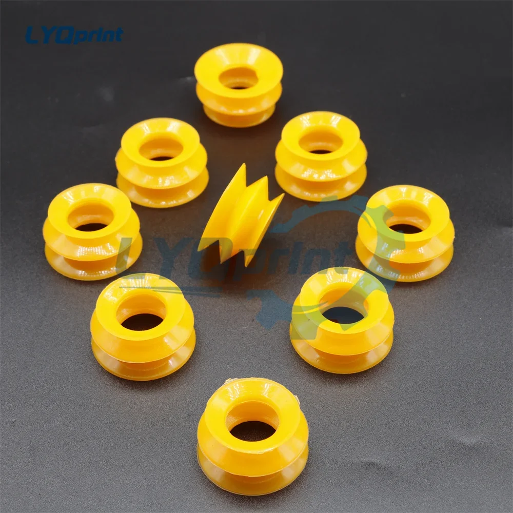 Offset Printing Machine Man Roland Three-layer nozzle Paper Sucker Cup Roland 300 700 705 Silicone Suction Organ nozzle 50pcs