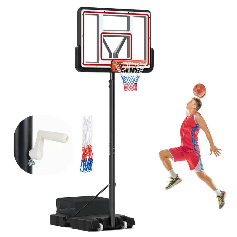 

Portable Basketball Hoop Adjustable Basketball Goal System