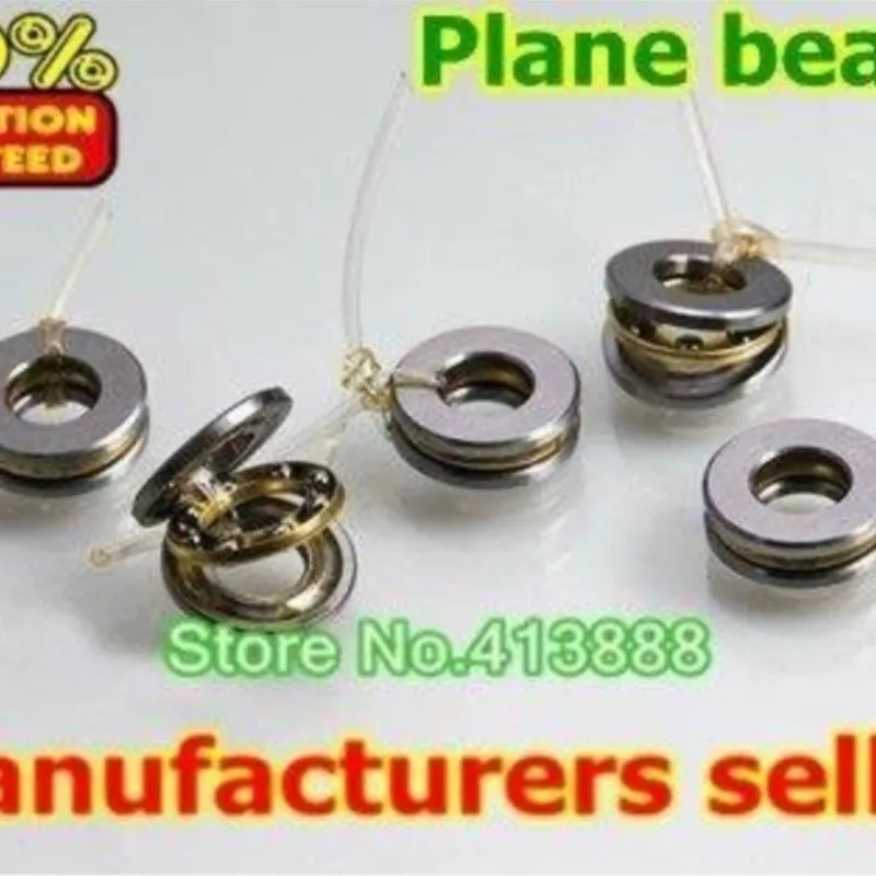 NBZH bearing(1pcs) Axial Ball Thrust Bearings F5-10M 5*10*4 Mm Plane Thrust Ball Bearing