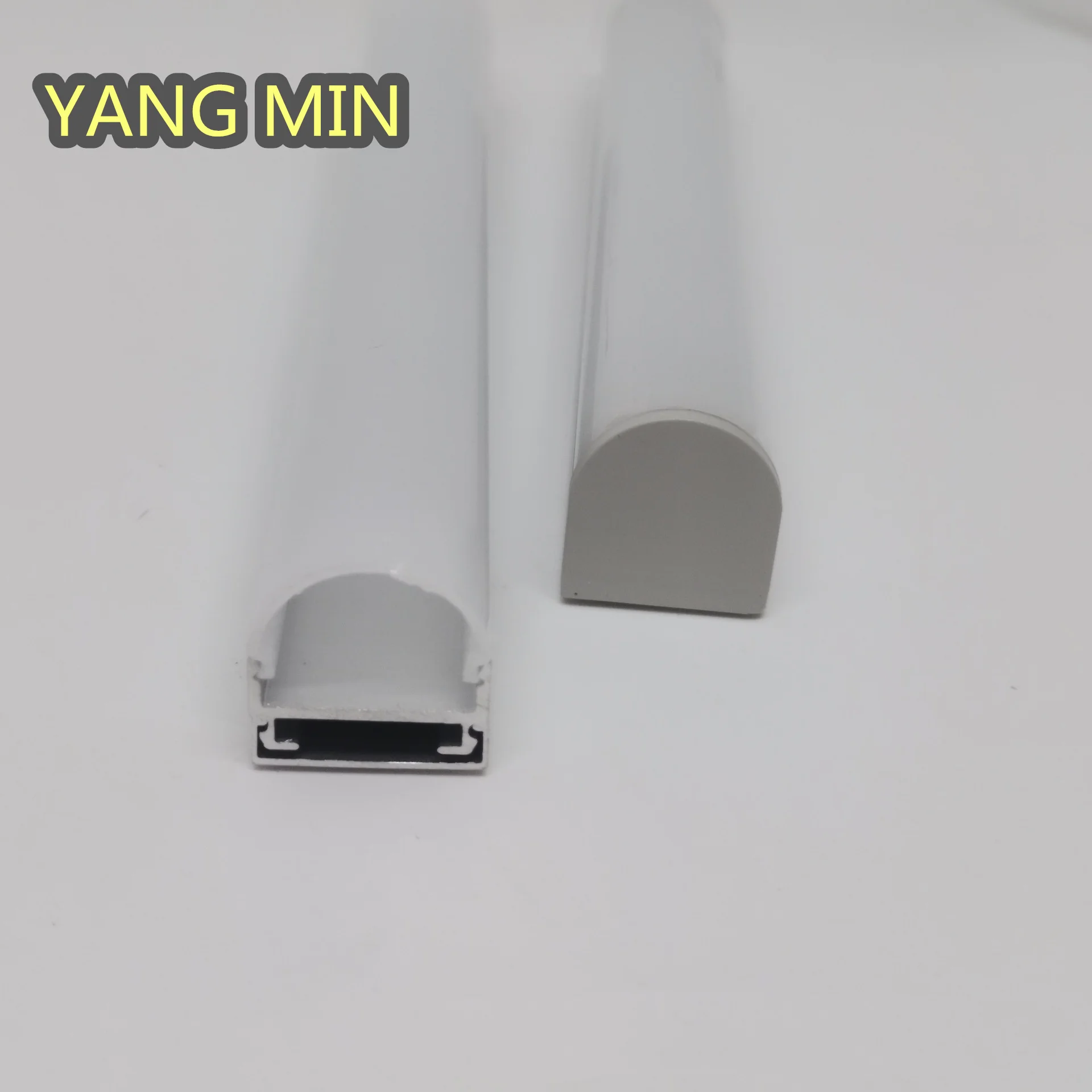 

Free Shipping Hot Sell 1000mmX19.5mmX20mm 1 Meter/Pcs Aluminum LED Profile with Milky Cover,end caps, mounting clips