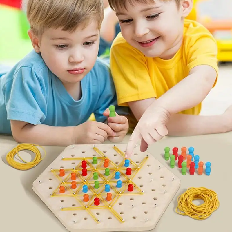 Chain Triangle Multipurpose Family Board Games Puzzle Board Games Creative Table Top Games Interactive Board Games For Kids Boys