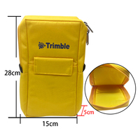 Durable Yellow Bag Case For Trimble TSC3 TSC2 Data Collector Nylon Belt Loop Front Pouch GPS