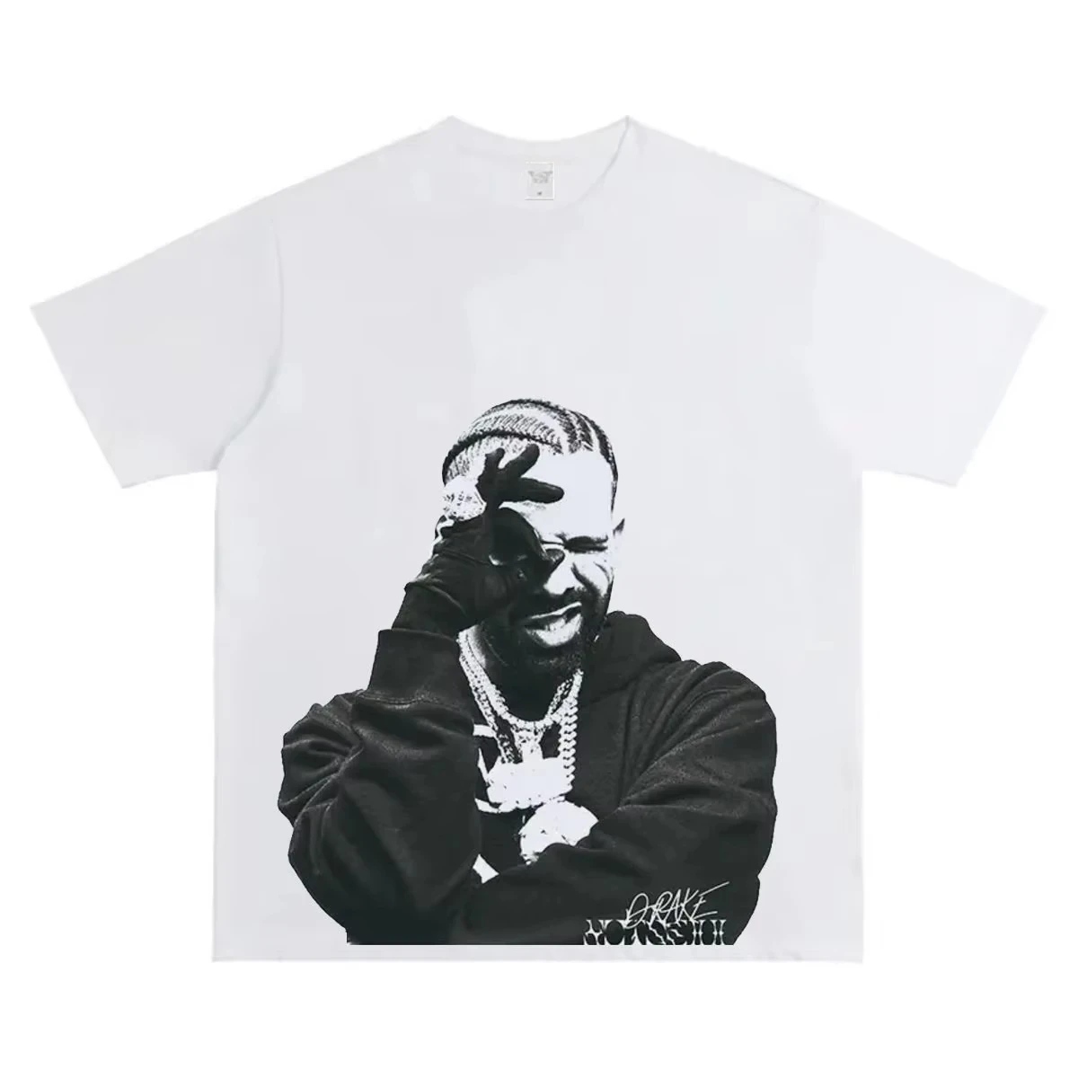 2026 Summer Cotton Short Sleeve T-Shirt with Graphic Design of American Rapper Drake Women And Men T-shirt