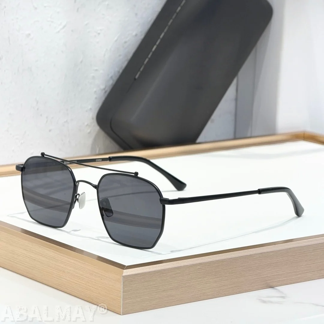 

VEH Bowie 50-20 Top Quality Mens Sunglasses for Women Classic Punk Luxury Acetate Titanium UV400 Designer Sunglasses with box