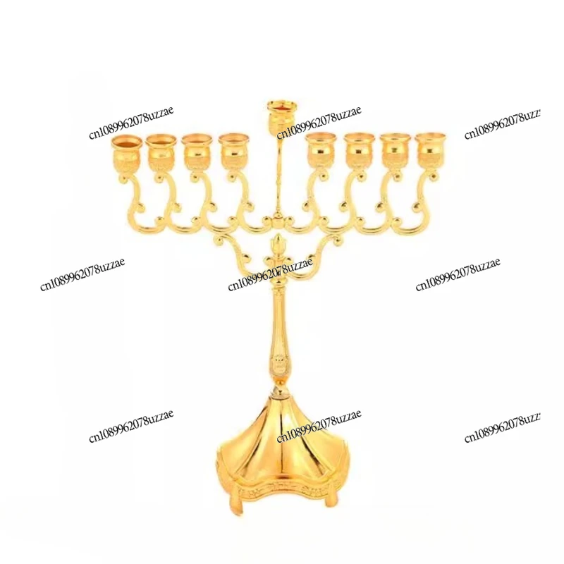 

Zinc Alloy Candle Holder, Elegant and High-end Tabletop Ornament European Candlelight Dinner Romantic Handicraft