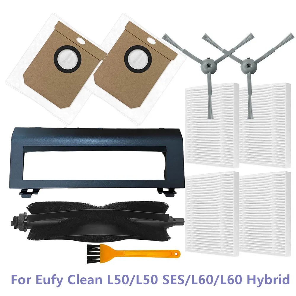 Brosse latérale et filtre Hepa pour aspirateur robot hybride, housse principale, sacs à poussière, accessoires pour wald fy Clean L50, L50, SES, L60, L60