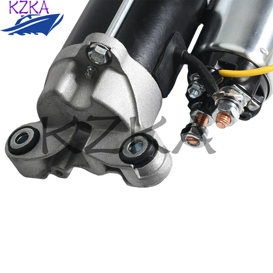 8M0038387 Outboard Starter Motor 879345T77 for Mercury 4T 75-115HP F75 F80 F90 F100 F115 New Style 12V CCW Rotation PMGR 8000332