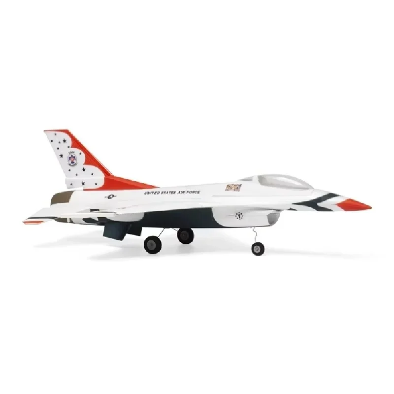 MinimumRC F16 Thunderbirds Micro Rc Jet 30Mm Ducted Fan 2S Gyro Self Stabilizing Airplane For Adult Flying Hobby Enthusiasts