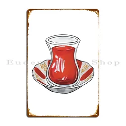 turkish tea Metal Sign Painting Design Pub printed Garage Tin Sign Poster