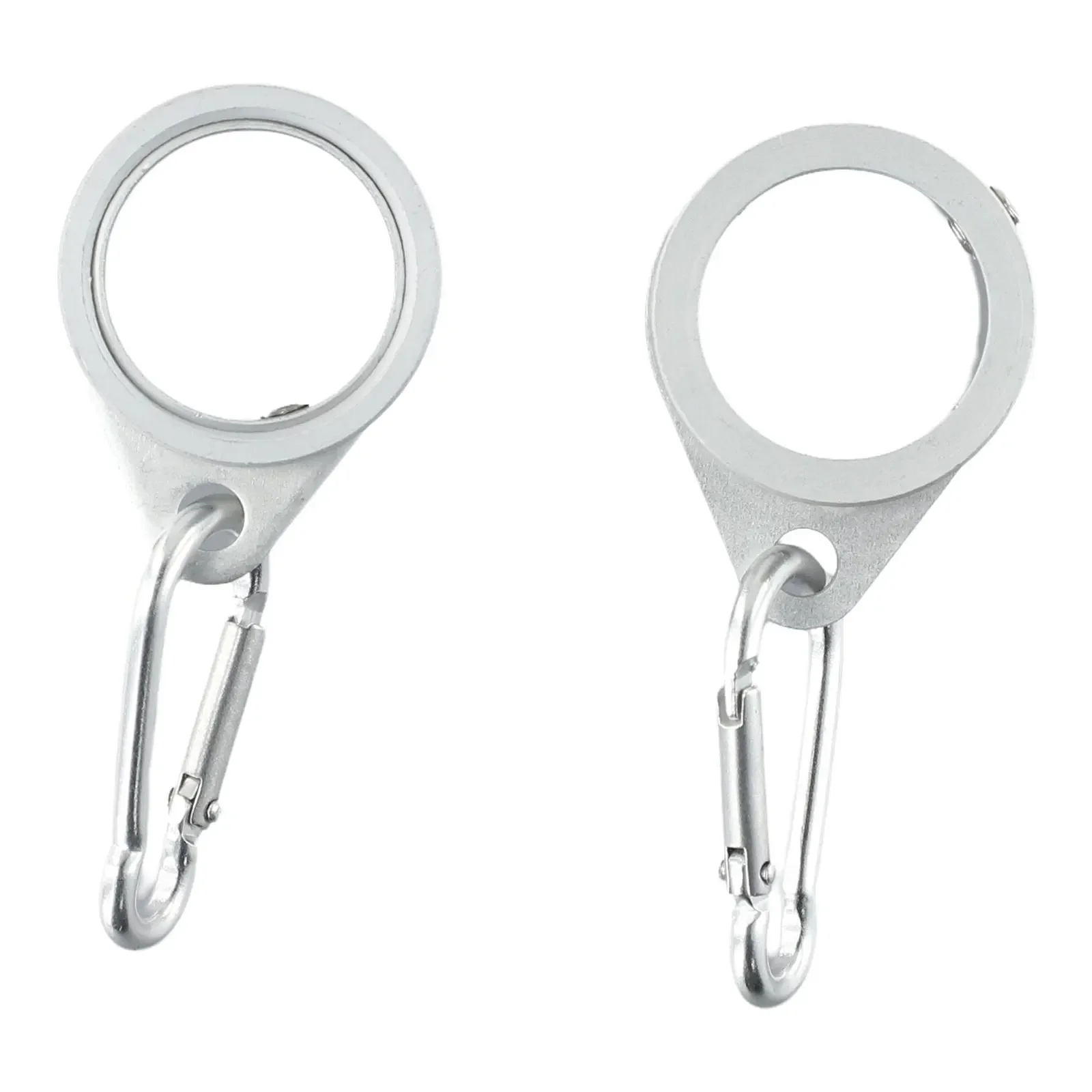 Parts Flag Pole Ring 360° Rotating Aluminum Pole Swivel Ring Anti-Wrap For 0.75-1 Inch Pole High Quality Brand New