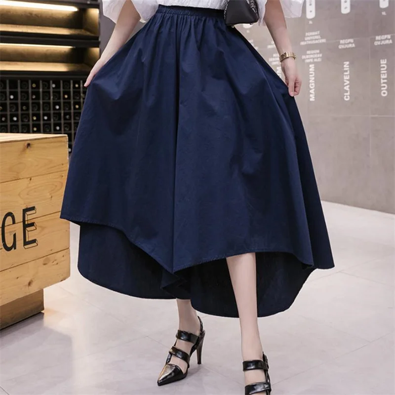 

Wide leg pants women's pants summer 2023 new loose casual elastic waist aline pants women