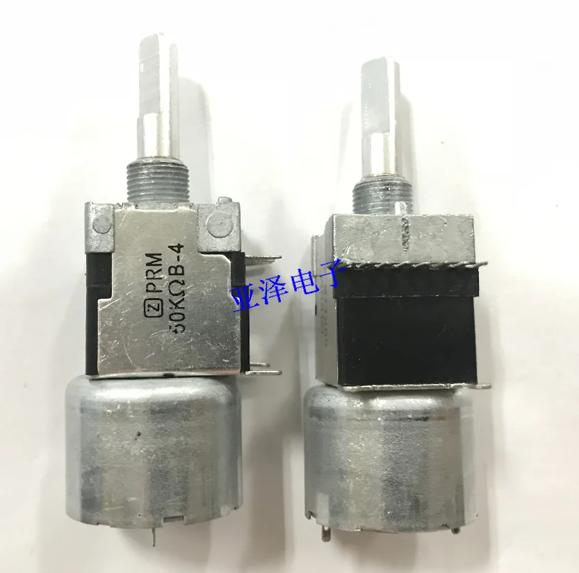 Z brand RK168 motor potentiometer dual B50K * 2 axis length 25MM