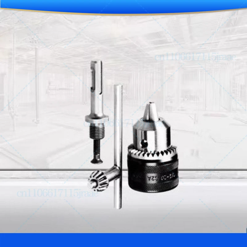 For BOSCH four-pit electric hammer to electric drill converter 13 round shank four-pit multi-function chuck connecting rod