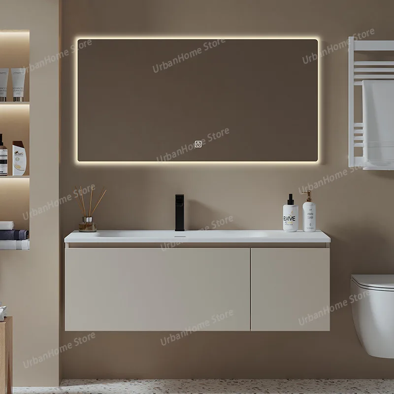 

Convenience Storage Bathroom Cabinet Simple Designer Nordic Bathroom Cabinet Art Home Bathroom Furniture Kylpyhuonekaappi XYYSG