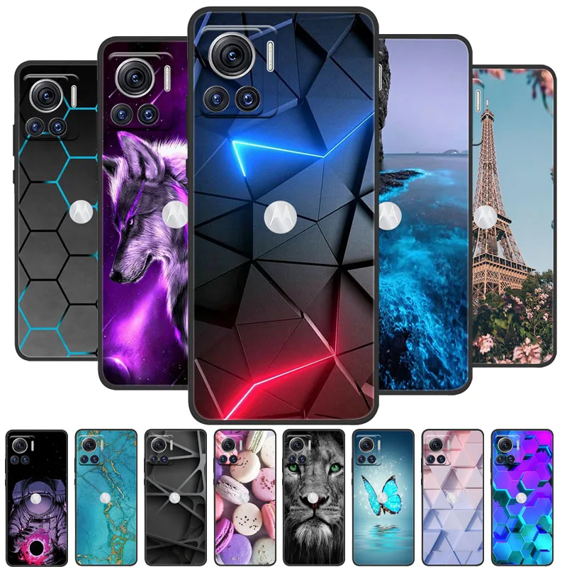 

For Motorola Edge 30 Ultra Case Edge X XT-2201 Soft Silicone Back Cases For Moto Edge 30 Ultra TPU Phone Cover Protective Coque