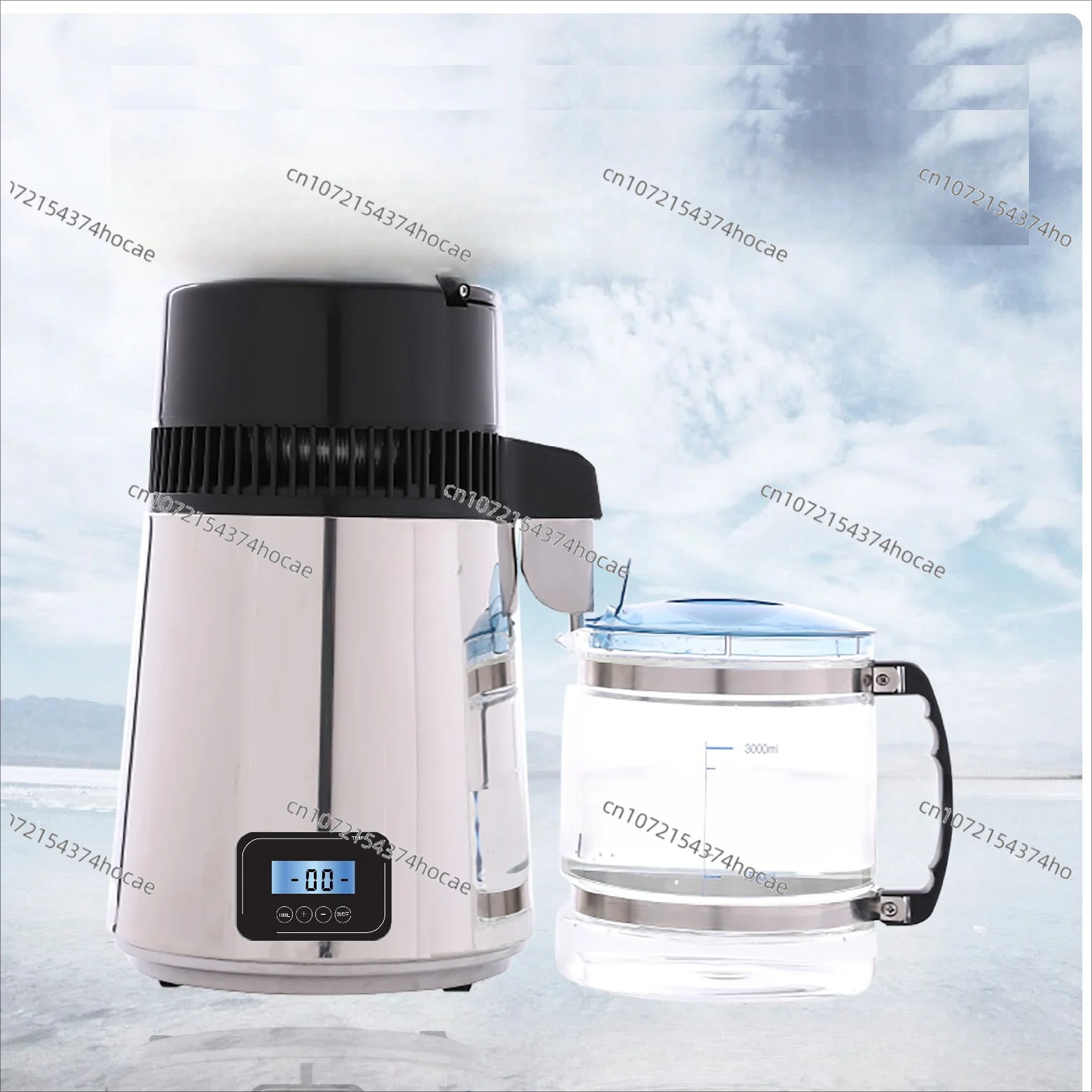 Distilled water machine Household laboratory hydrosol machine Stainless steel distilled water machine Distillation extraction