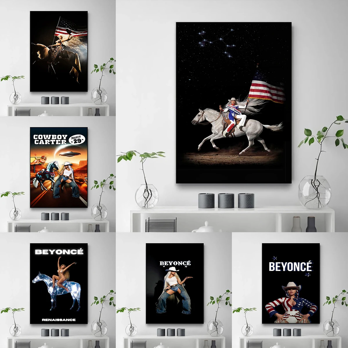 

Diva Beyoncé Renaissance 2024 World Tour Music Album Poster Home Decor Room Aesthetic Picture on the Wall Decoration Items Art