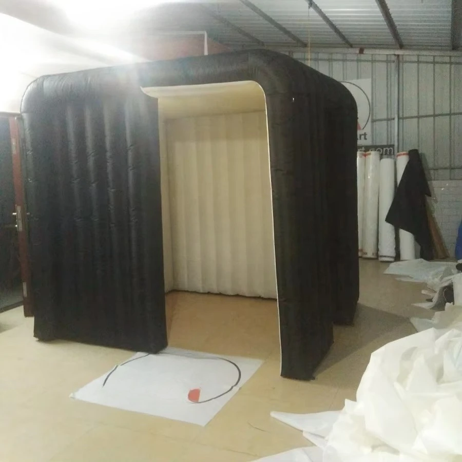 Pop-up selfie tent inflatable gazebo made of material with blower accessories