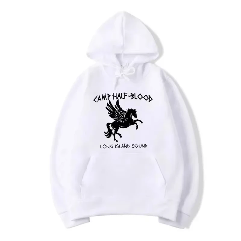 Men Women Vintage Camp Graphic Hoodie Oversized Pullover New Fashion Design Casual Street Tops, Multiple Colors Available