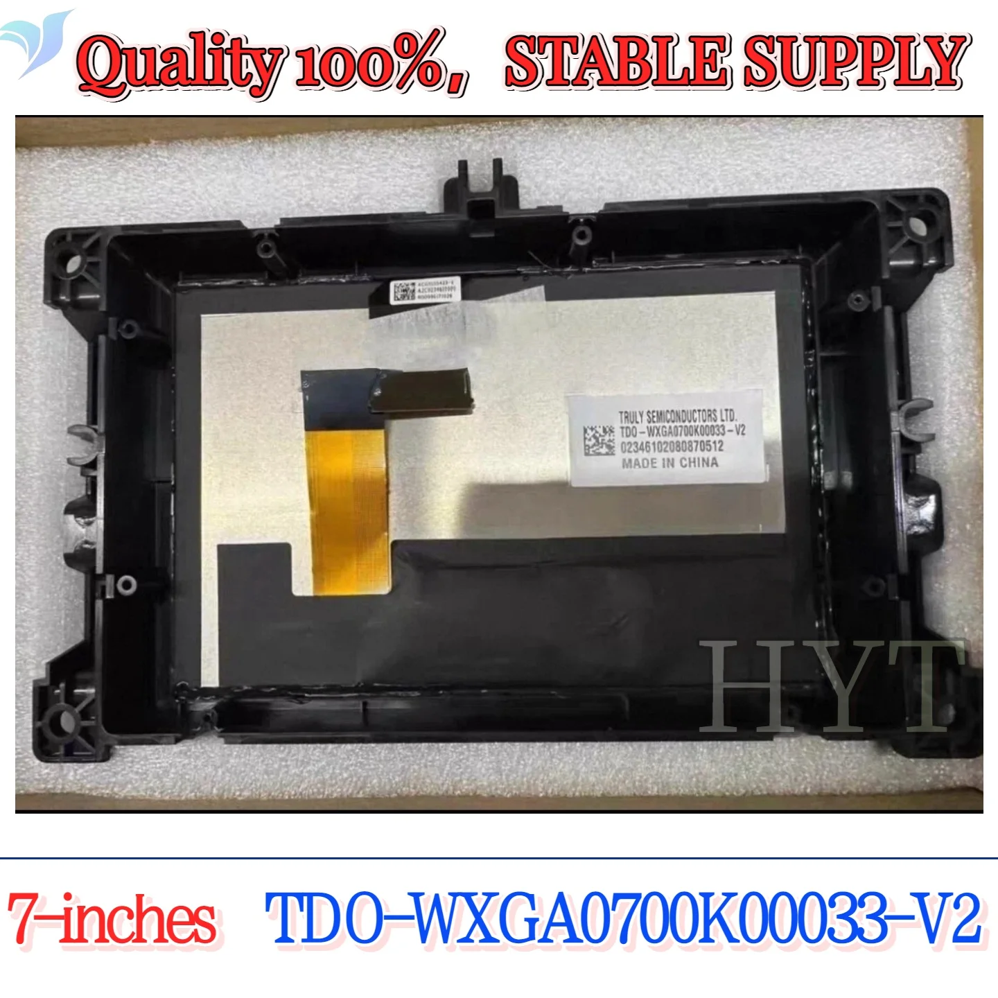 

Оригинальный 7-дюймовый сенсорный ЖК-экран Tdo-Wxga0700K00033-V2 Tdo-Wxga0700K00057-V1, подходит для навигационной системы Jeep Compass 2017-2022