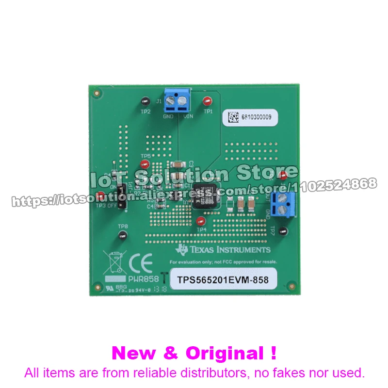 TPS565201EVM-858 TPS565201 5A, Synchronous Step-Down Voltage Regulator Evaluation Module
