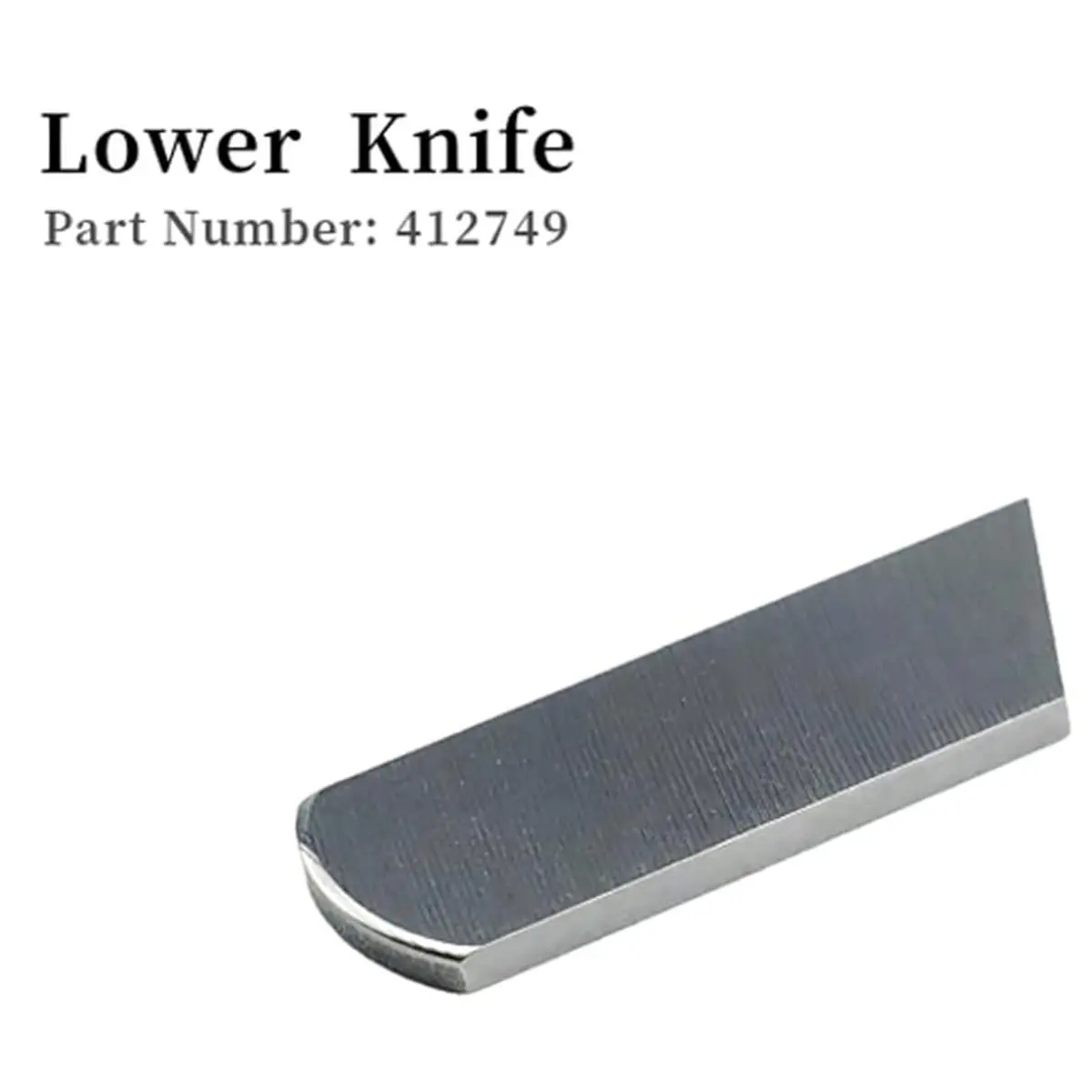 AB09 412585 412749 Upper + Lower Blade Fit Singer 14U Series, 756, BL202, BL302 Serger Sewing Machine Knife