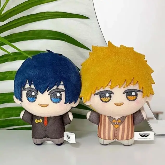 12cm Blue Lock Plush Toy Keychain Yoichi Isagi Nagi Seishiro Mikage Reo Rin Itoshi Itoshi Sae Anime Peripheral Cute Stuffed Doll