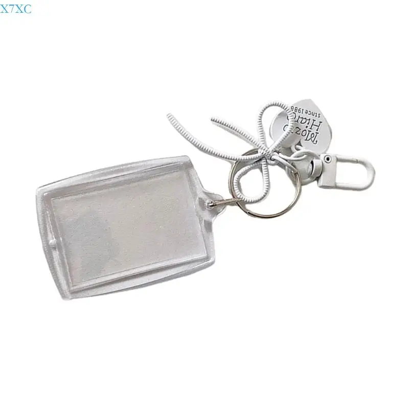 

X7XC Прозрачная защитная пленка для карт в форме сердца, легкий чехол для фото, многоцелевой канцелярский товар для управления