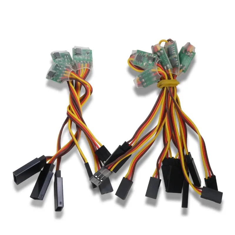 Universal Servo Signal Reverser and Inverter 4-6V / 3.6V-24V Input for RC Servo Airplane V-tail Mixing and Special Control Setup