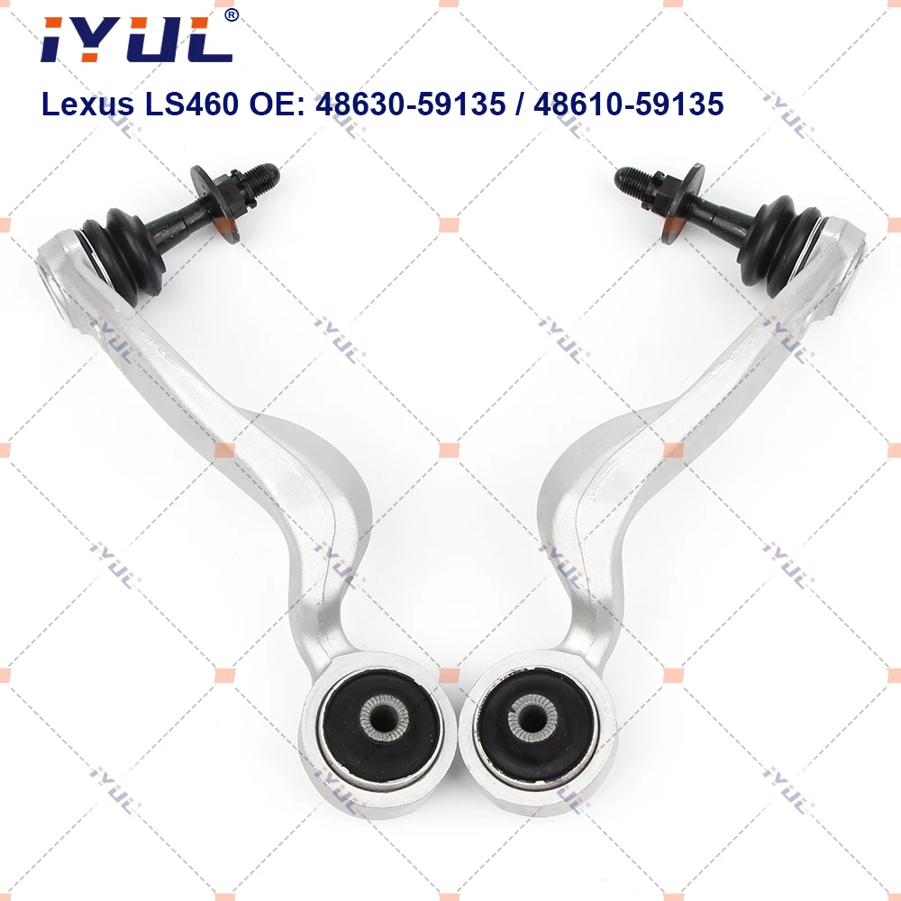 

A Pair Front Upper Suspension Control Arm Straight For Lexus LS460L AWD USF40 USF41 48630-59135 48610-59135