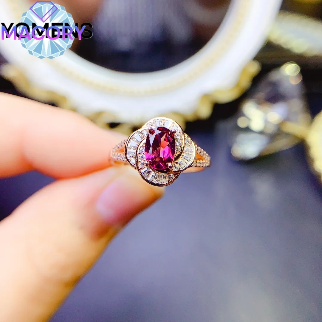 خاتم العقيق الطبيعي أنثى فضة 925 نسخة طبق الأصل من العلامة التجارية الفاخرة 925 مجوهرات فضية مع شهادة أرسلت مجانًا في عيد الحب. #3