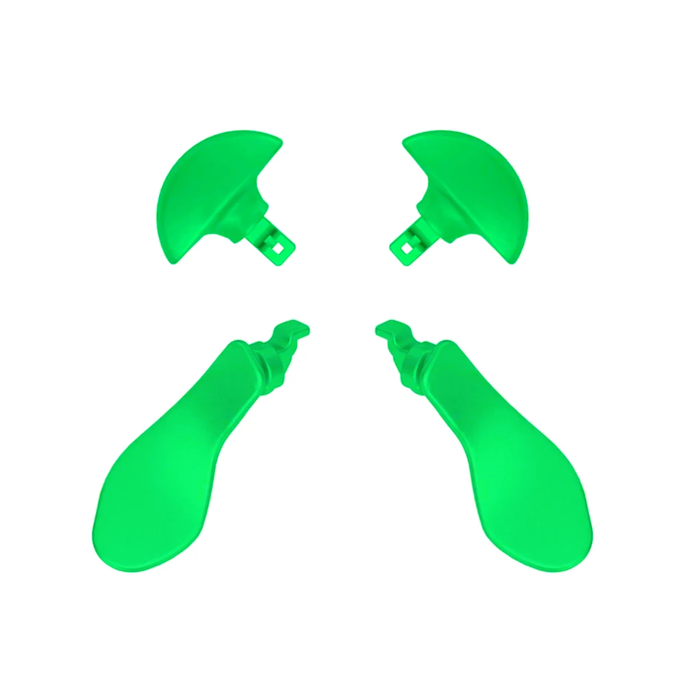 غطاء عصا التحكم البديلة لوحدة تحكم PS5 Edge Dualsense و4 مجاديف باللون الأخضر #6