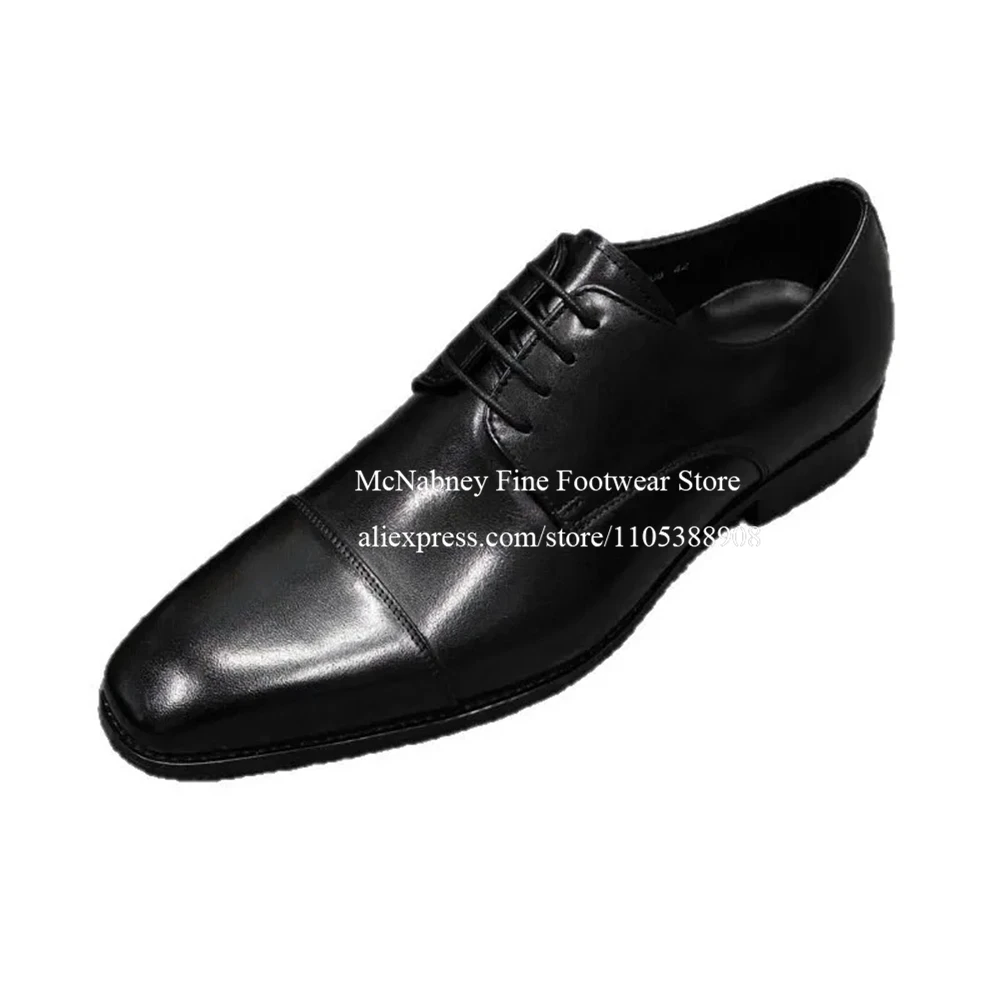 Leather Loafers Handmade Men Dress Shoes Metal Bead Decor Slip On Formal Shoes Business Wedding Footwear Comfortable Classic