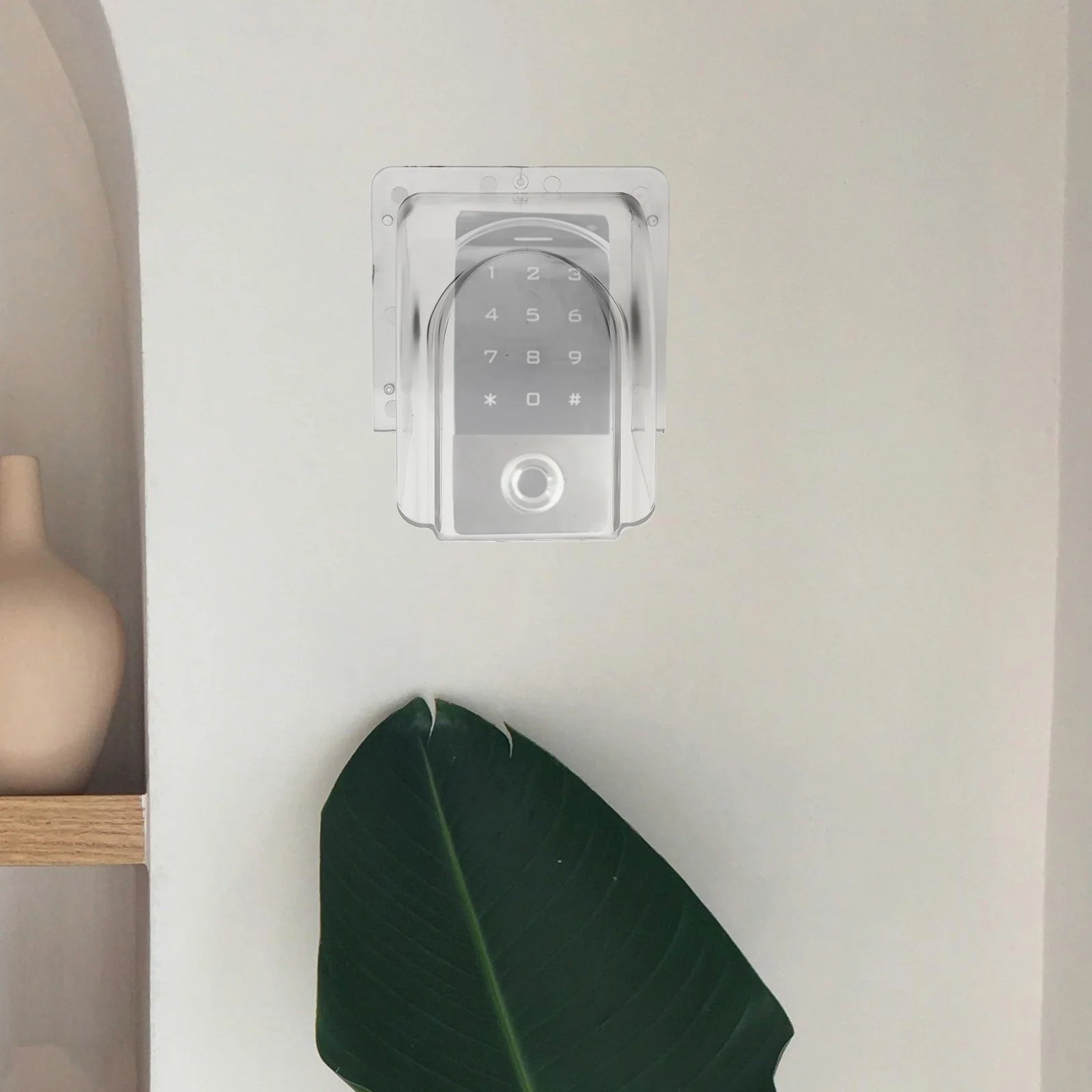 Проводной переключатель дверного звонка Водонепроницаемый дождевик от машины для отпечатков пальцев на открытом воздухе