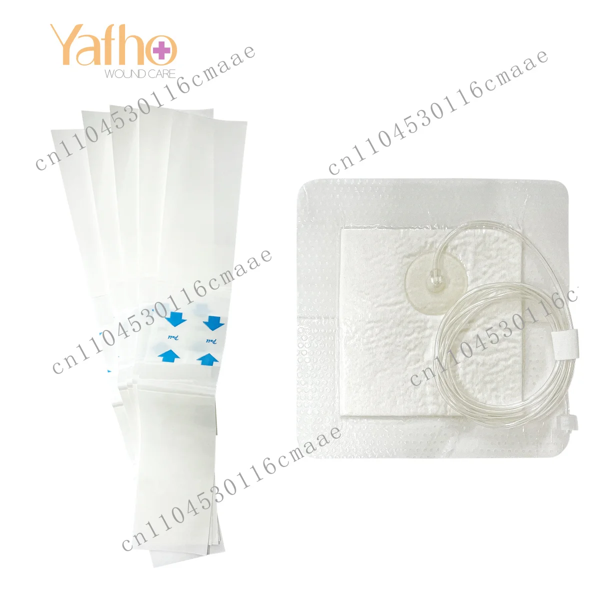 Portable NPWT Vacuum Pump | Negative Pressure Wound Therapy System With Medical Wound Dressing Kit