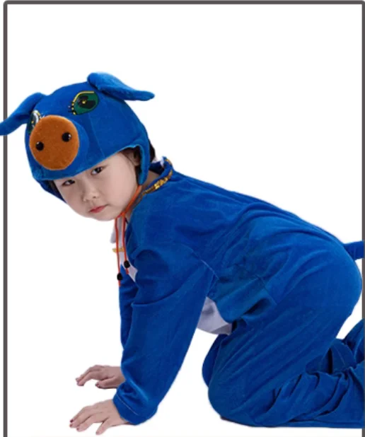 Pig Animal Performance Clothing Children's Cartoon Dance wear Modeling Props