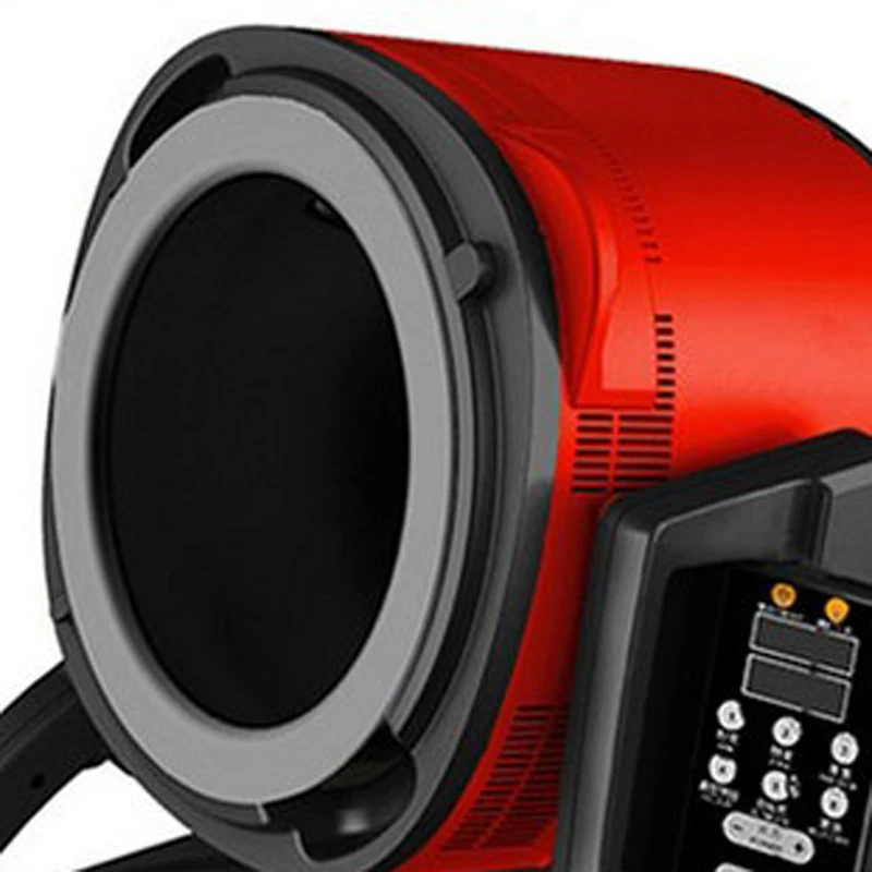 6L غير عصا متعددة الوظائف ذكي الكهربائية التلقائي آلة الطبخ وعاء القلي الكهرومغناطيسية ووك 2200 واط