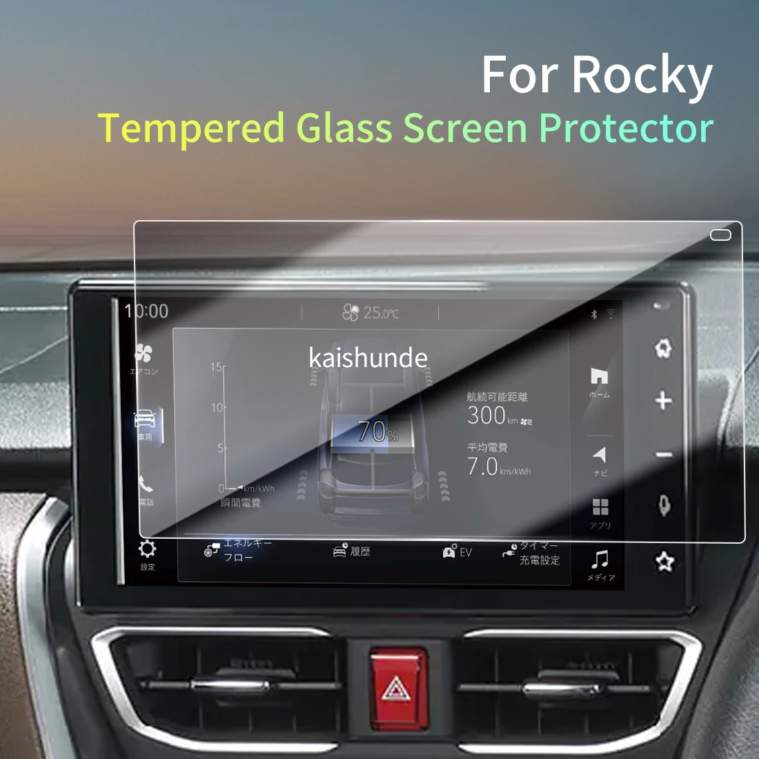 Car Stickers Meters Protector For 26 HONDA Rocky Tempered Glass Protective Film Display Navigation Vehicle