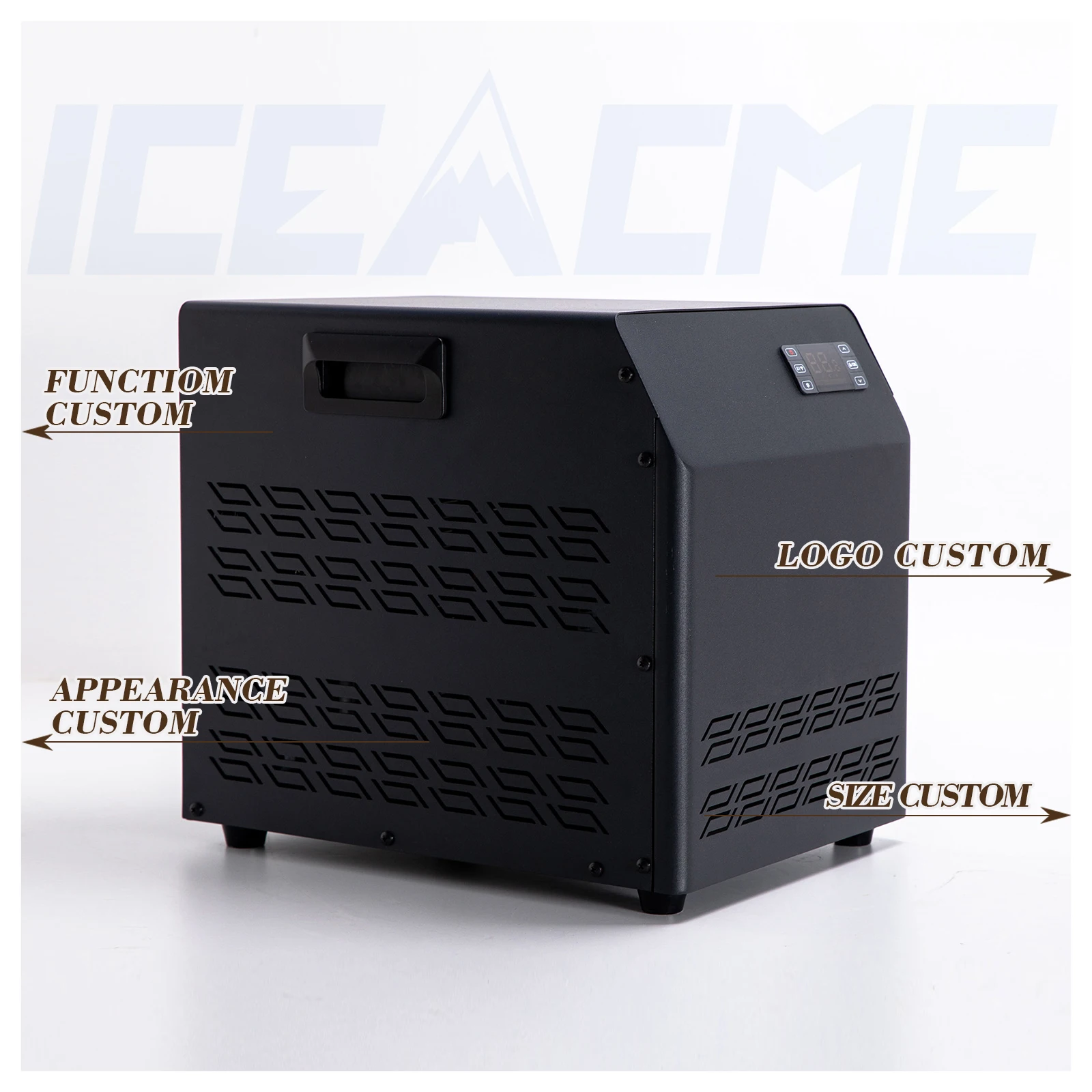 Afbeelding 4: Mini 1/3PK IJsbad Waterkoeler met WiFi, Filter & Pomp, R290, 110/220V