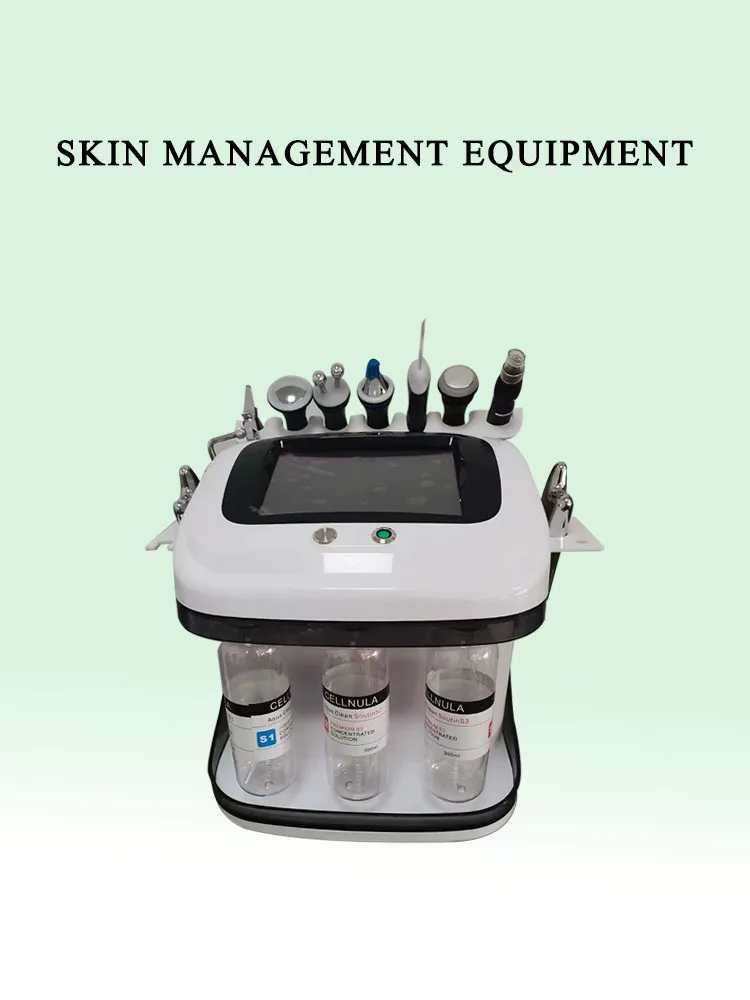 

Настольный аппарат для ухода за кожей Black Pearl Beauty Instrument, устройство для гидропилинга, комплексный прибор для лица, очищающее устройство, увлажнитель