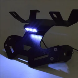 Motorbike For Honda CB125R CB150R CB300R CB 125R 150R 300R 2018 2019 2020 2021 2022 License Plate Holder Frame with LED Light