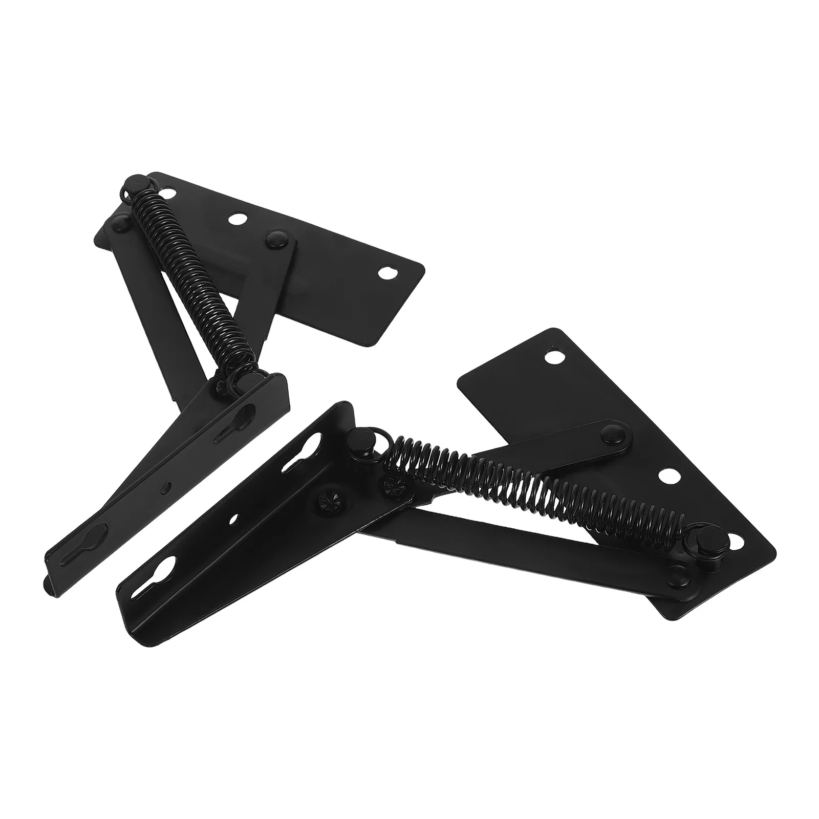 Bisagra para sofá cama, diseño de Metal duradero, fácil montaje, accesorios de elevación de muebles, soportes de esquina para cama, bisagras para puertas de gabinete, 2 uds.
