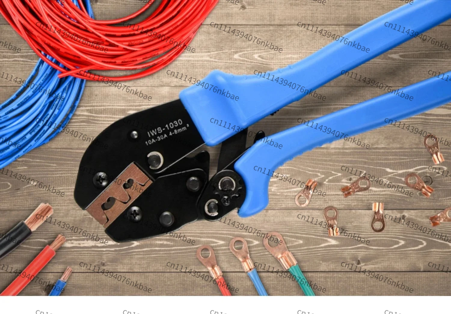 IWISS Open Nose Terminal Crimping Pliers, IWS/HX Series Copper Aluminium Lug Crimper 5-100A
