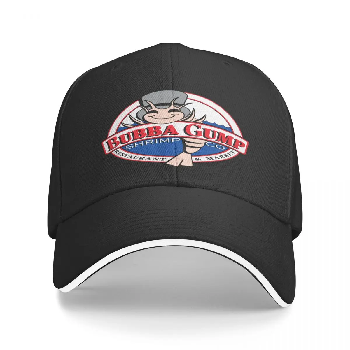 Bubba Gump Shrimp 1 Man Hat Golf Hat Summer Hat Cap Man Summer Cap Free Shipping Man Hat Baseball Cap