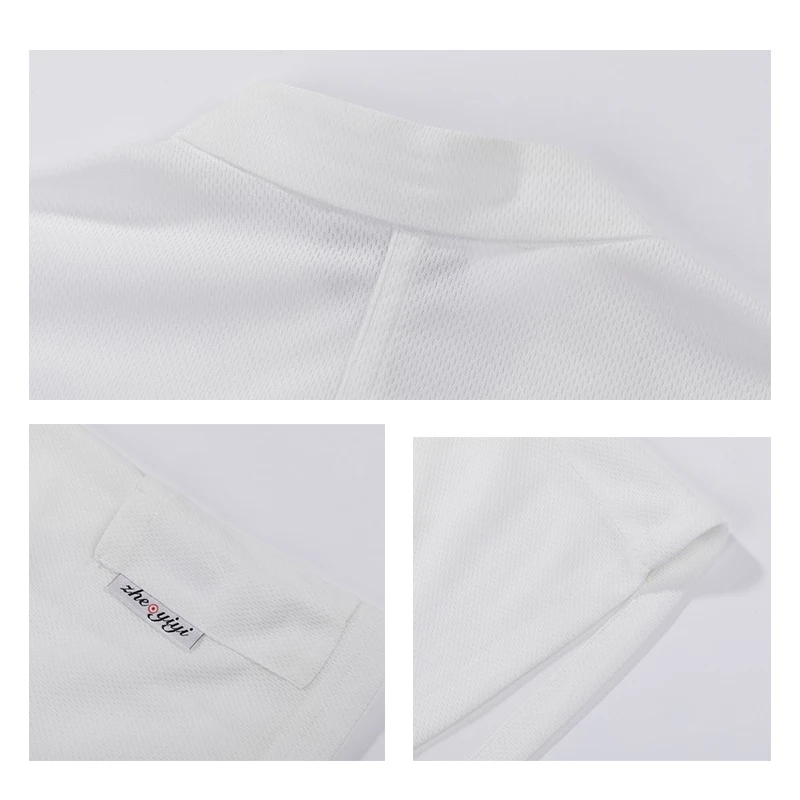 Men Kitchen Jacket Cooking Clothes Tops Restaurant Work Clothing Bakery Cafe Waiter Overalls Cooking Shirt Hotel Overalls