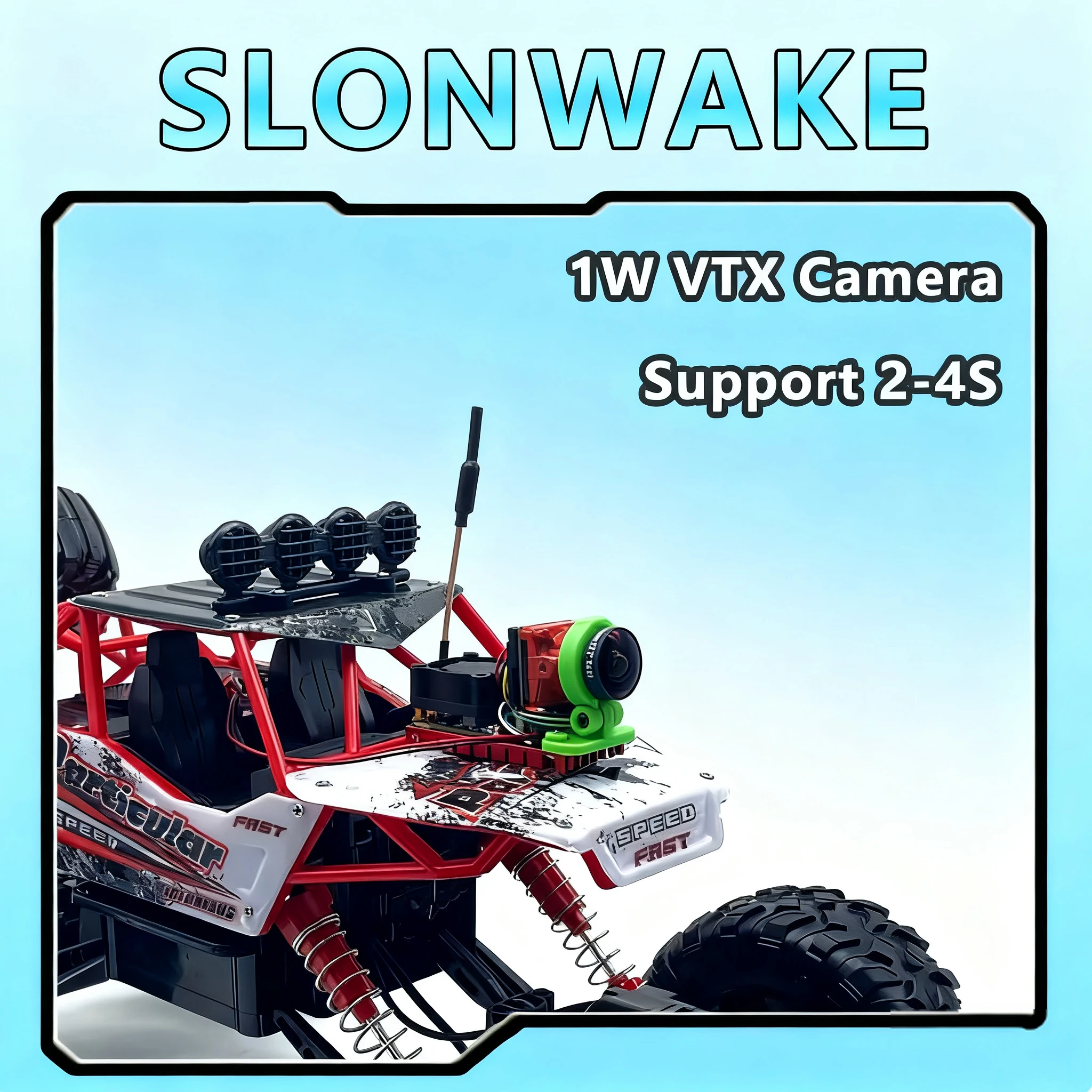 

Plug and Play All in one Transmitter 1W Power Adjustable fpv Launcher+Starlight HDR OSD 1200TVL FPV Camera use for Drones