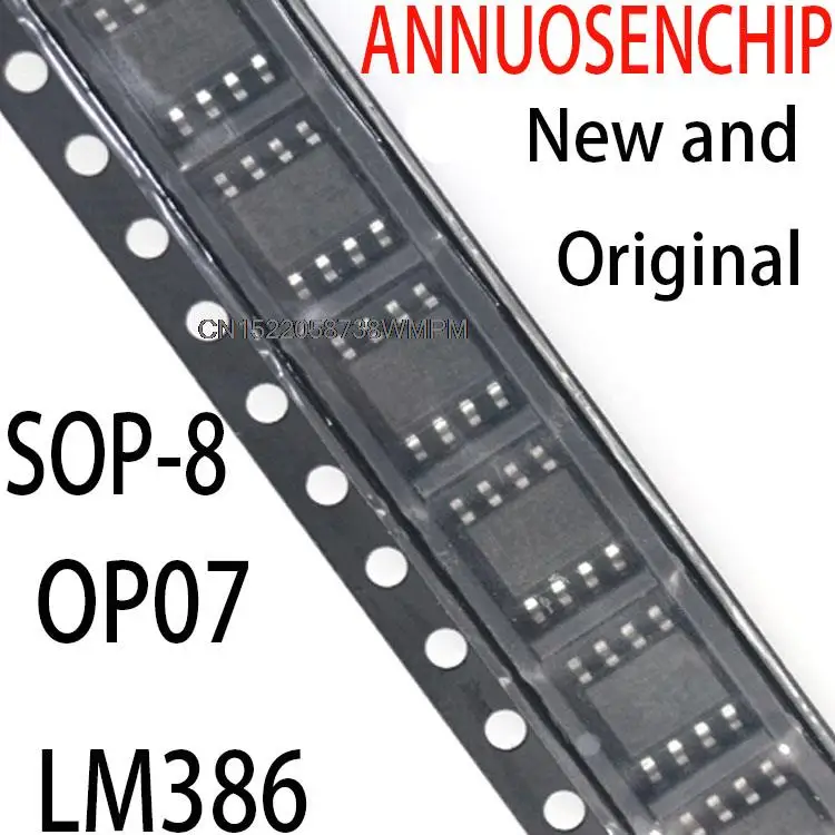 

2500PCS/REEL New and Original LM393DR LM258DR LM358DR SOP-8 IC LM393 LM258 LM358 NE555 NE5532 TL082 MC34063 JRC4558 OP07 LM386